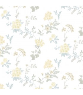 AF37733 - Flourish Wallpaper by Norwall-Floral