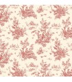 AB27657 - Flourish Wallpaper by Norwall-Victorian Toile