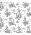 AB42413 - Flourish Wallpaper by Norwall-Victorian Toile