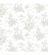AF37704 - Flourish Wallpaper by Norwall-Victorian Toile