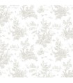 AF37704 - Flourish Wallpaper by Norwall-Victorian Toile