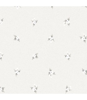 AF37747 - Flourish Wallpaper by Norwall-Floral Spot