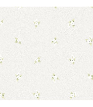 AF37749 - Flourish Wallpaper by Norwall-Floral Spot