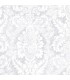 AB42424 - Flourish Wallpaper by Norwall-Valentine Damask