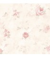 AB27661 - Flourish Wallpaper by Norwall-Watercolor Flowers