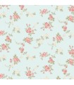 AB27659 - Flourish Wallpaper by Norwall-Chic Roses