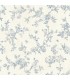 3119-02192 - Kindred Wallpaper by Chesapeake-French Nightingale Floral Scroll