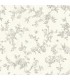3119-02193 - Kindred Wallpaper by Chesapeake-French Nightingale Floral Scroll