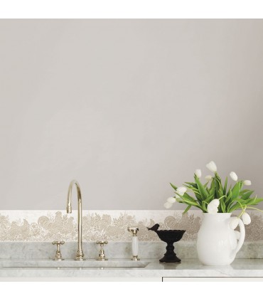 3119-13553B - Kindred Wallpaper by Chesapeake-Parton Chicken Border
