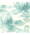 NA0525 - Botanical Dreams Wallpaper by Candice Olson-Water Lily