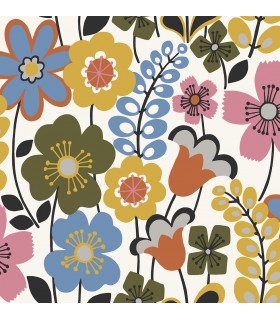 2903-25825 - Bluebell Wallpaper by A-Street-Piper Floral