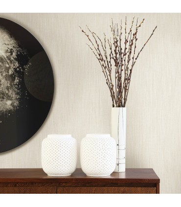 2903-25281 - Bluebell Wallpaper by A-Street-Chenille Faux Linen