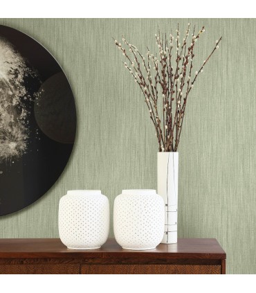 2903-25282 - Bluebell Wallpaper by A-Street-Chenille Faux Linen