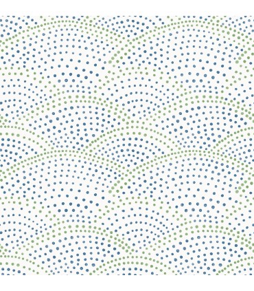 2903-25800 - Bluebell Wallpaper by A-Street-Bennett Dotted Scallop