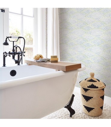 2903-25800 - Bluebell Wallpaper by A-Street-Bennett Dotted Scallop
