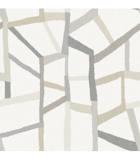 2903-25848 - Bluebell Wallpaper by A-Street-Tate Geometric Linen