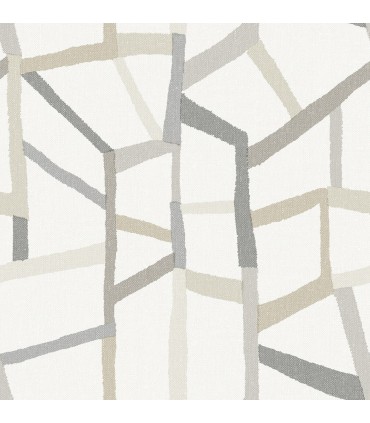 2903-25848 - Bluebell Wallpaper by A-Street-Tate Geometric Linen