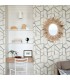 2903-25848 - Bluebell Wallpaper by A-Street-Tate Geometric Linen