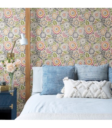 2903-25866 - Bluebell Wallpaper by A-Street-Lucy Retro Floral