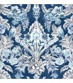 2903-25863- Bluebell Wallpaper by A-Street-Vera Floral Damask