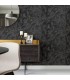 2927-00105 - Polished Metallic Wallpaper by Brewster-Titania Marble Texture