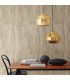 2927-20901 - Polished Metallic Wallpaper by Brewster-Meteor Distressed Texture