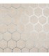 2927-00405 - Polished Metallic Wallpaper by Brewster-Starling Honeycomb