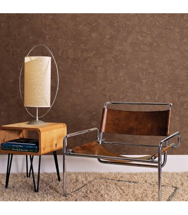 2927-00707 - Polished Metallic Wallpaper by Brewster-Drizzle Speckle