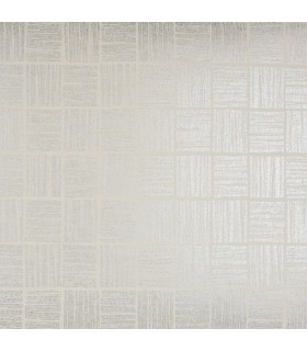 2927-10502 - Polished Metallic Wallpaper by Brewster-Glint Distressed Geometric