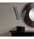 2927-20501 - Polished Metallic Wallpaper by Brewster-Sonic Geometric