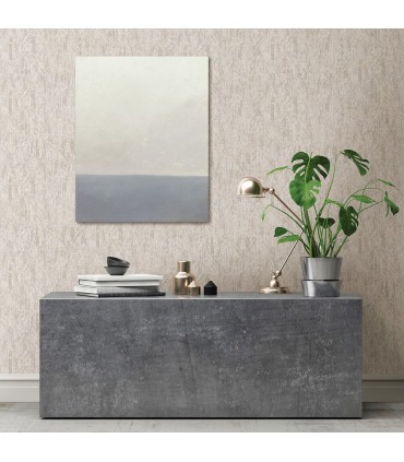 2927-20304 - Polished Metallic Wallpaper by Brewster-Luster Distressed Texture