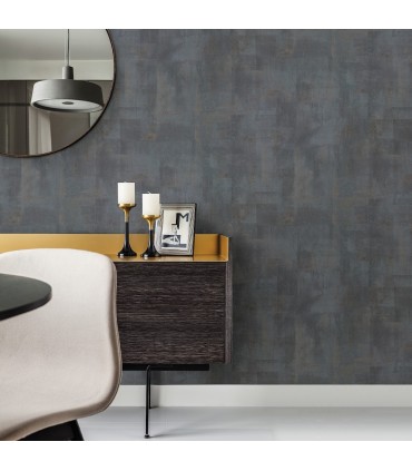 2927-20408 - Polished Metallic Wallpaper by Brewster-Ozone Texture