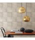 2927-10902 - Polished Metallic Wallpaper by Brewster-Vela Distressed Geometric