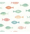 3120-12041 - Sanibel Sun Kissed Wallpaper by Chesapeake-Key West Sea Fish