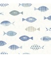 3120-12043 - Sanibel Sun Kissed Wallpaper by Chesapeake-Key West Sea Fish