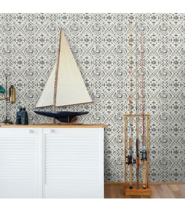 3120-12331 - Sanibel Sun Kissed Wallpaper by Chesapeake-Sonoma Beach Tile