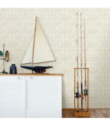 3120-12337 - Sanibel Sun Kissed Wallpaper by Chesapeake-Sonoma Beach Tile