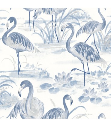 3120-13602 - Sanibel Sun Kissed Wallpaper by Chesapeake-Everglades Flamingo