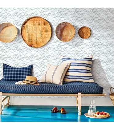 3120-13611 - Sanibel Sun Kissed Wallpaper by Chesapeake-Sand Drips Painted Dots