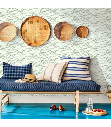 3120-13612 - Sanibel Sun Kissed Wallpaper by Chesapeake-Sand Drips Painted Dots