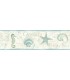 3120-53562B - Sanibel Sun Kissed Wallpaper by Chesapeake-Island Bay Starfish Border