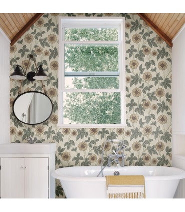 2948-28021-Spring Wallpaper by A Street-Lealani Floral