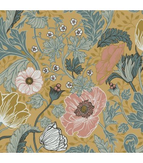 2948-33002-Spring Wallpaper by A Street-Anemone Floral