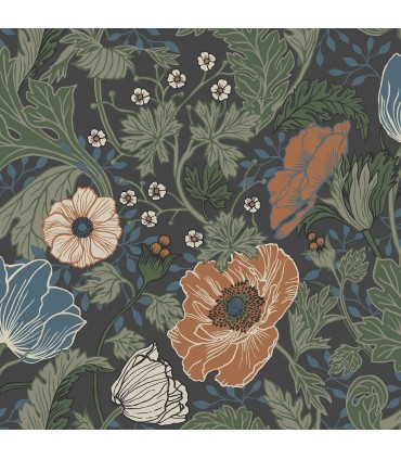 2948-33003-Spring Wallpaper by A Street-Anemone Floral