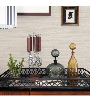 2964-25962-Scott Living Wallpaper by A Street-Barnaby Faux Grasscloth