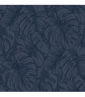 2964-87342-Scott Living Wallpaper by A Street-Balboa Botanical-Flocked