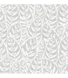 2964-25925-Scott Living Wallpaper by A Street-Del Mar Leaf