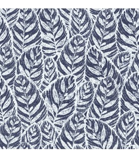 2964-25921-Scott Living Wallpaper by A Street-Del Mar Leaf