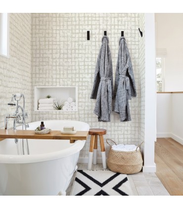 2964-87350-Scott Living Wallpaper by A Street-Shea Distressed Geometric