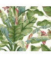 PSW1034RL - York Premium Peel and Stick Wallpaper-Banana Leaf